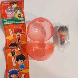 Ranma 1/2 Gashapon Capsule Toy Figurine Chain